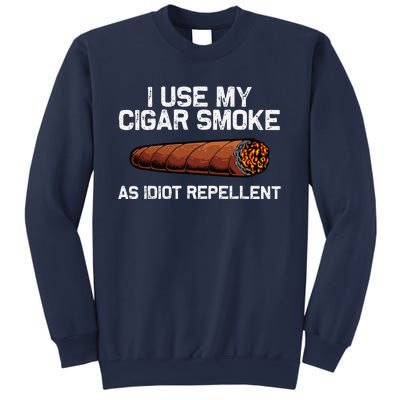 Cool Cigar Dad Tobacco Smoker Cigar Lovers Smoking Sweatshirt