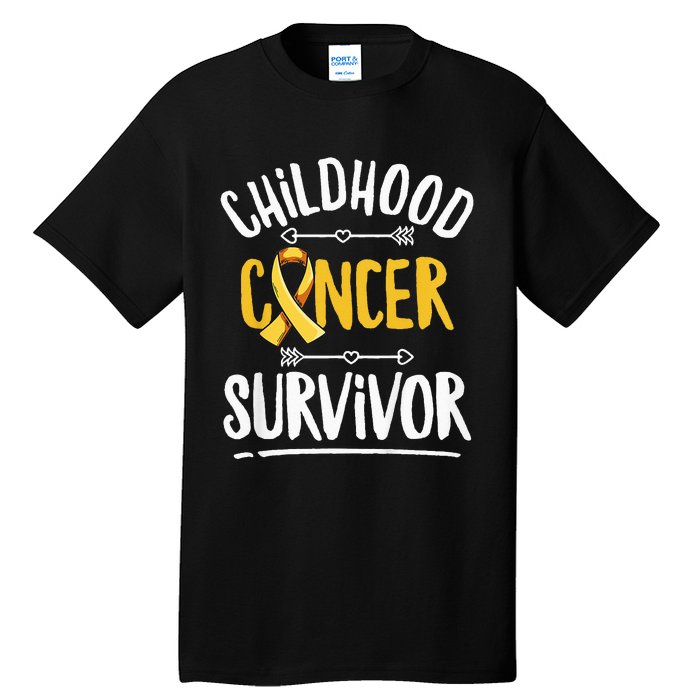 Childhood Cancer Design For A Childhood Cancer Survivor Tall T-Shirt