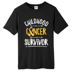 Childhood Cancer Design For A Childhood Cancer Survivor Tall Fusion ChromaSoft Performance T-Shirt