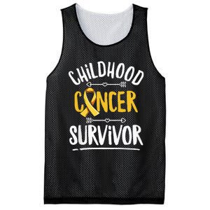 Childhood Cancer Design For A Childhood Cancer Survivor Mesh Reversible Basketball Jersey Tank