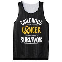 Childhood Cancer Design For A Childhood Cancer Survivor Mesh Reversible Basketball Jersey Tank