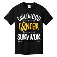 Childhood Cancer Design For A Childhood Cancer Survivor Kids T-Shirt