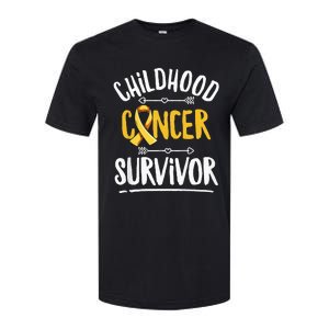 Childhood Cancer Design For A Childhood Cancer Survivor Softstyle CVC T-Shirt