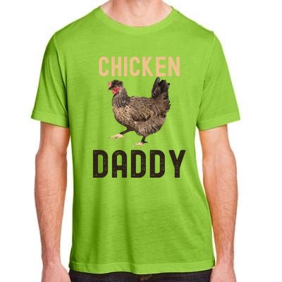 Cool Chicken Daddy Gift Chicken Dad Farmer Poultry Gift Adult ChromaSoft Performance T-Shirt