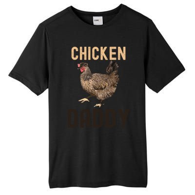 Cool Chicken Daddy Gift Chicken Dad Farmer Poultry Gift Tall Fusion ChromaSoft Performance T-Shirt