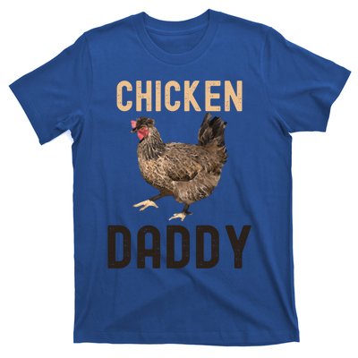 Cool Chicken Daddy Gift Chicken Dad Farmer Poultry Gift T-Shirt