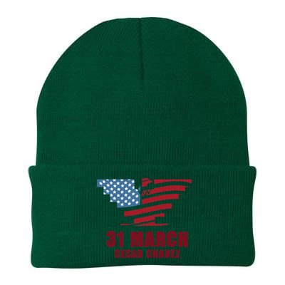 Cesar Chavez Day March 31 Si Se Puede Knit Cap Winter Beanie