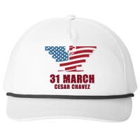 Cesar Chavez Day March 31 Si Se Puede Snapback Five-Panel Rope Hat