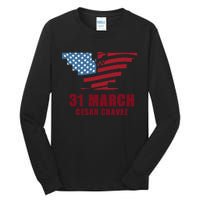 Cesar Chavez Day March 31 Si Se Puede Tall Long Sleeve T-Shirt