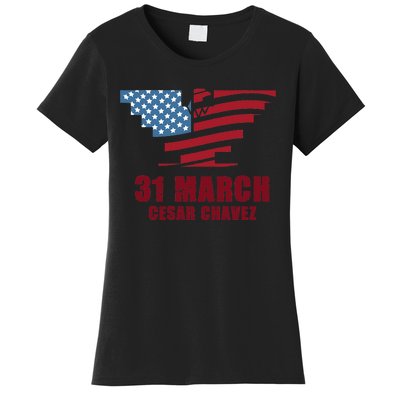 Cesar Chavez Day March 31 Si Se Puede Women's T-Shirt