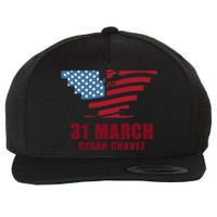 Cesar Chavez Day March 31 Si Se Puede Wool Snapback Cap