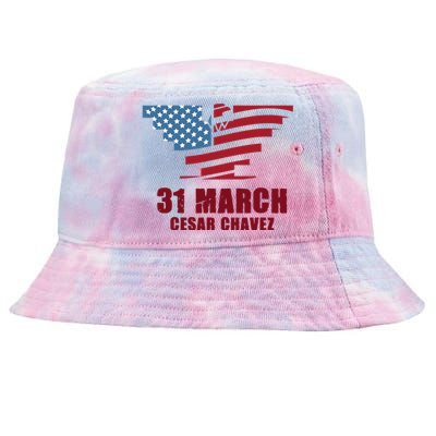 Cesar Chavez Day March 31 Si Se Puede Tie-Dyed Bucket Hat