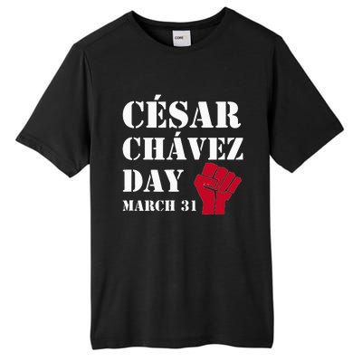 Cesar Chavez Day March 31 funny president Tall Fusion ChromaSoft Performance T-Shirt