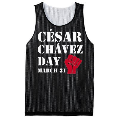 Cesar Chavez Day March 31 funny president Mesh Reversible Basketball Jersey Tank