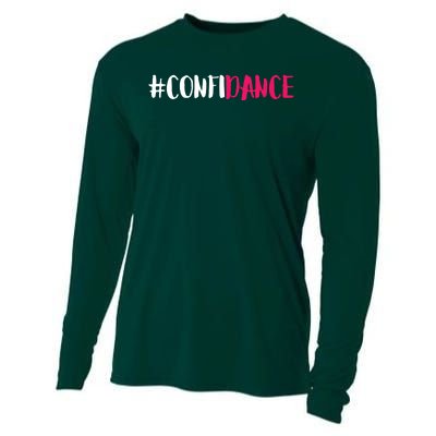 Confidance Cute Dance And Dance Gift For Dancers Cooling Performance Long Sleeve Crew