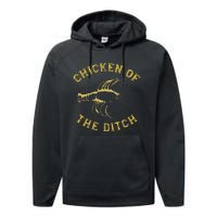 Crawfish Chicken Ditch Retro Cajun Food Gift Performance Fleece Hoodie