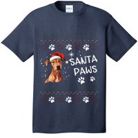 Cute Cirneco DellEtna Dog Ugly Christmas Santa Paws T-Shirt