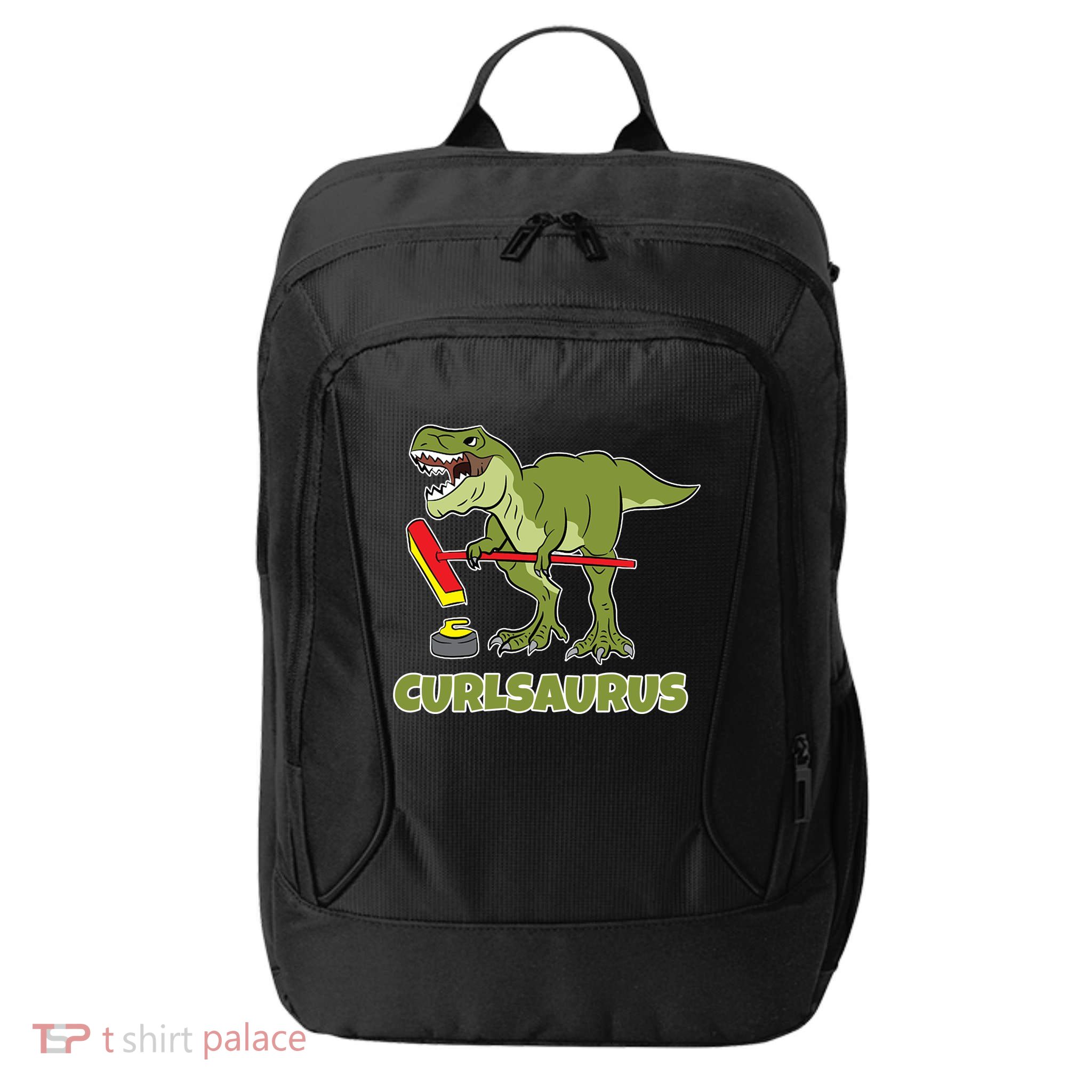 Curlsaurus Curler Dinosaur Sport City Backpack