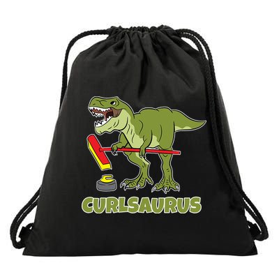 Curlsaurus Curler Dinosaur Sport Drawstring Bag