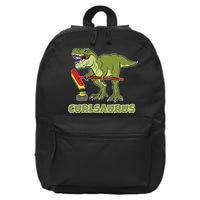 Curlsaurus Curler Dinosaur Sport 16 in Basic Backpack