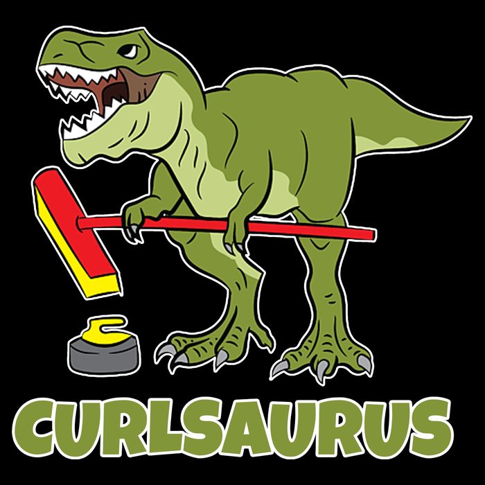 Curlsaurus Curler Dinosaur Sport 16 in Basic Backpack