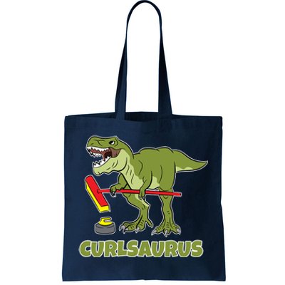 Curlsaurus Curler Dinosaur Sport Tote Bag