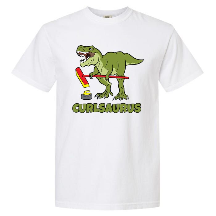 Curlsaurus Curler Dinosaur Sport Garment-Dyed Heavyweight T-Shirt