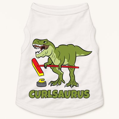 Curlsaurus Curler Dinosaur Sport Doggie Tank