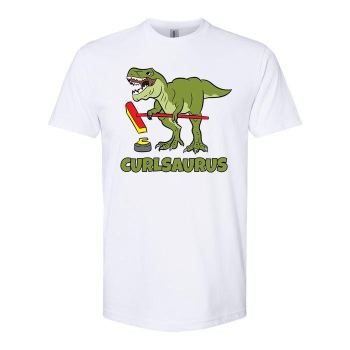 Curlsaurus Curler Dinosaur Sport Softstyle® CVC T-Shirt