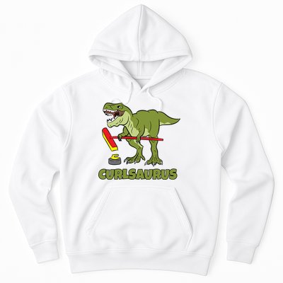 Curlsaurus Curler Dinosaur Sport Hoodie