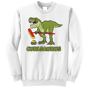 Curlsaurus Curler Dinosaur Sport Sweatshirt