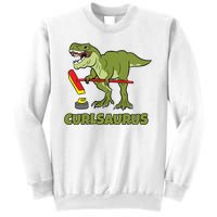 Curlsaurus Curler Dinosaur Sport Sweatshirt