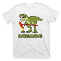 Curlsaurus Curler Dinosaur Sport T-Shirt