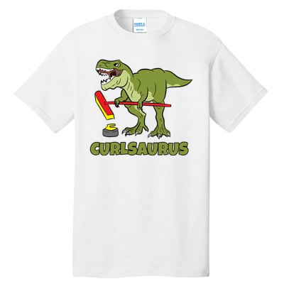 Curlsaurus Curler Dinosaur Sport Tall T-Shirt