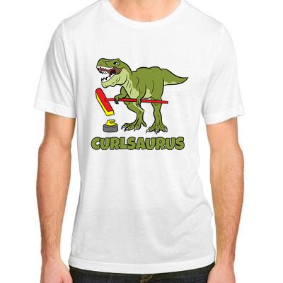 Curlsaurus Curler Dinosaur Sport Adult ChromaSoft Performance T-Shirt