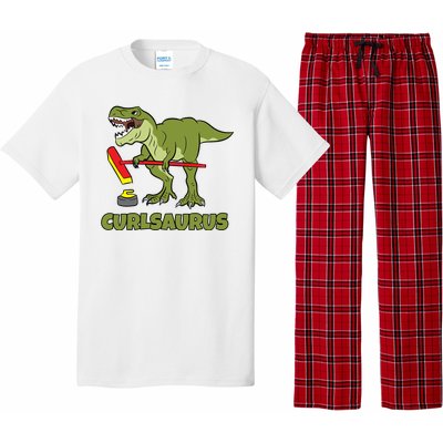 Curlsaurus Curler Dinosaur Sport Pajama Set