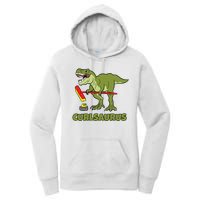 Curlsaurus Curler Dinosaur Sport Women's Pullover Hoodie