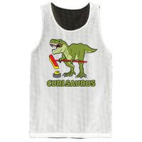 Curlsaurus Curler Dinosaur Sport Mesh Reversible Basketball Jersey Tank