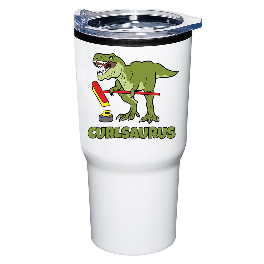 Curlsaurus Curler Dinosaur Sport Tumbler
