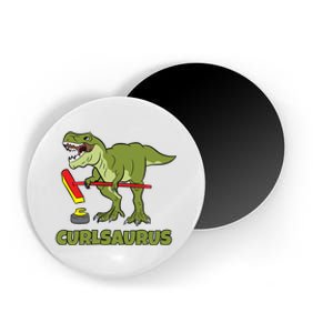 Curlsaurus Curler Dinosaur Sport Magnet