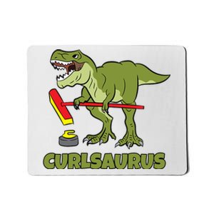 Curlsaurus Curler Dinosaur Sport Mousepad