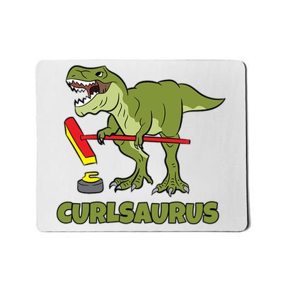 Curlsaurus Curler Dinosaur Sport Mousepad