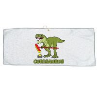 Curlsaurus Curler Dinosaur Sport Large Microfiber Waffle Golf Towel