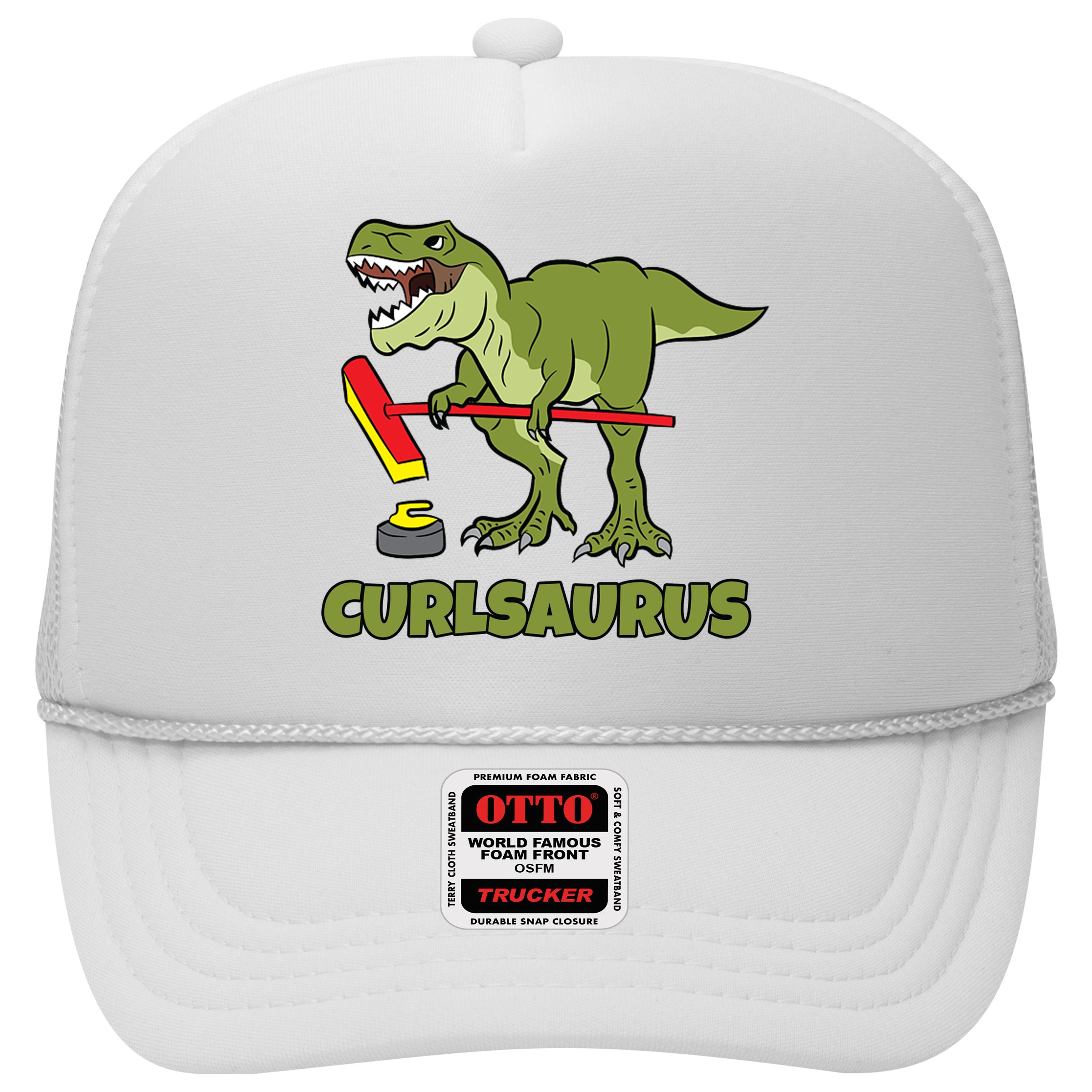 Curlsaurus Curler Dinosaur Sport Hat