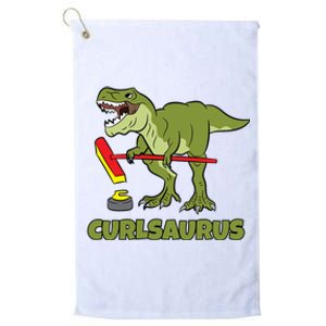 Curlsaurus Curler Dinosaur Sport Platinum Collection Golf Towel