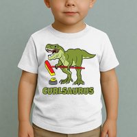 Curlsaurus Curler Dinosaur Sport Toddler T-Shirt