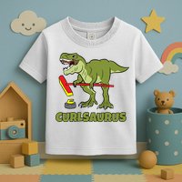Curlsaurus Curler Dinosaur Sport Toddler T-Shirt