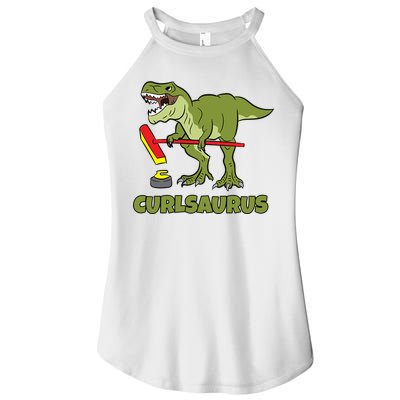 Curlsaurus Curler Dinosaur Sport Women's Perfect Tri Rocker Tank