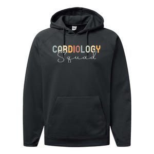 Cardiologist Cardiac Doctor Nurse Cute Gift Performance Fleece Hoodie