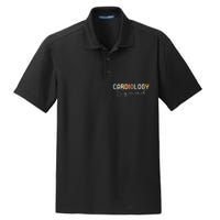 Cardiologist Cardiac Doctor Nurse Cute Gift Dry Zone Grid Polo